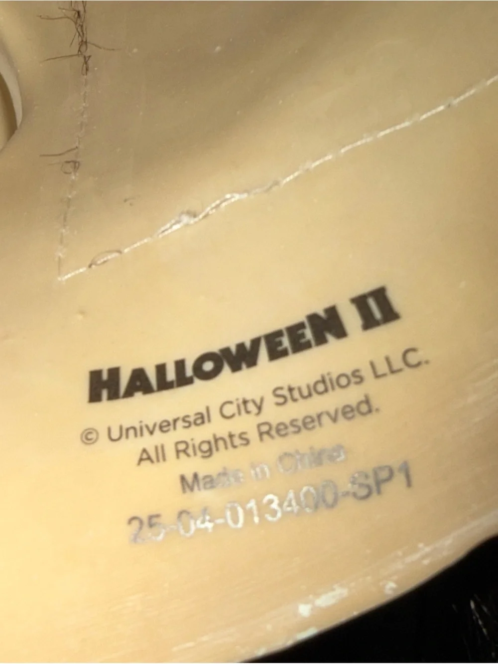 Halloween II Michael Myers Latex Rubber Mask Blood Tears horror Movie Costume OS